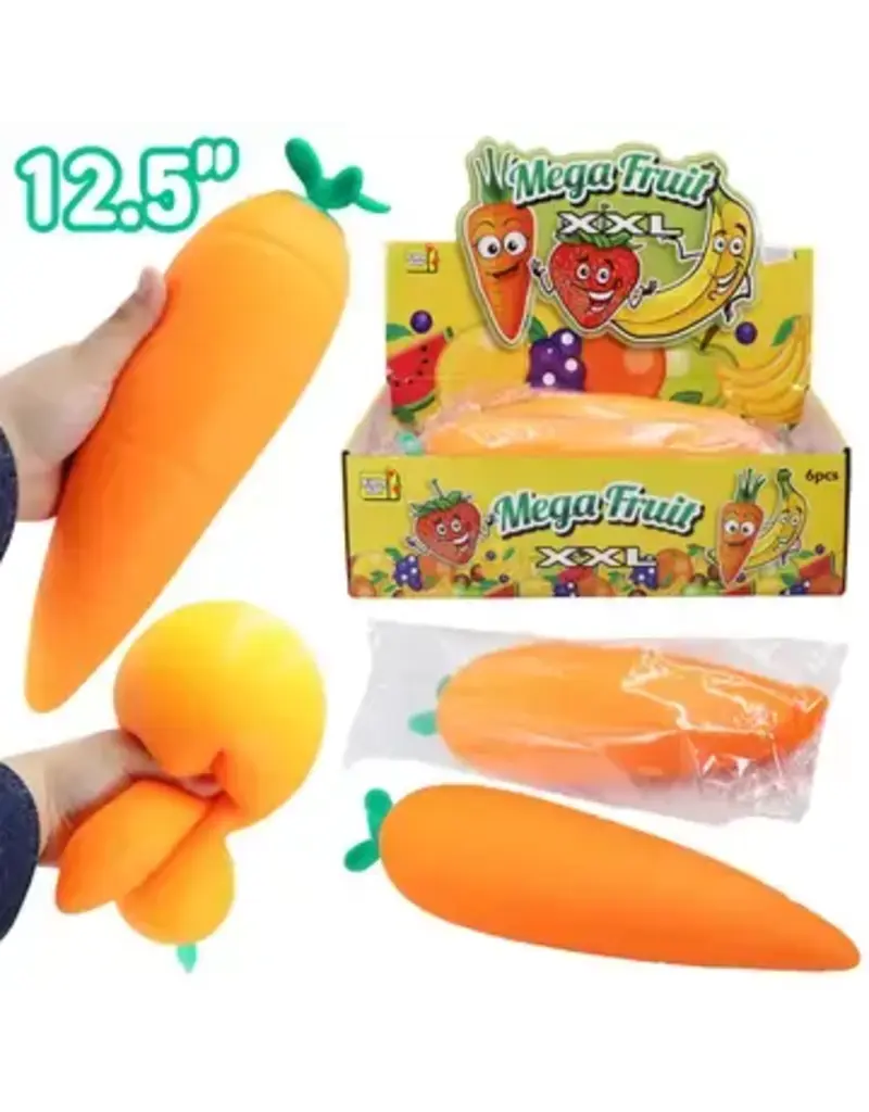 Prime Optricals No UPC Jumbo Carrot Squishy sold single