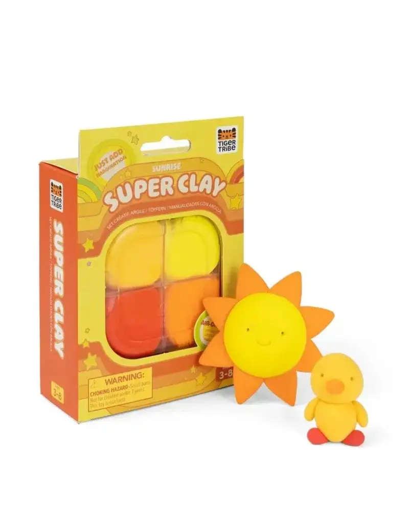 Tiger Tribe Tiger Tribe Super Clay Sunrise Yellow + Orange