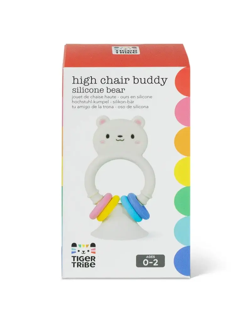 Tiger Tribe High Chair Buddy - Silicone Bear