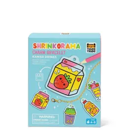 Tiger Tribe Shrinkorama - Charm Bracelet - Kawaii Drinks