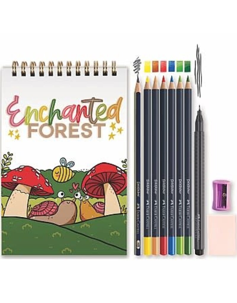 Faber-Castell Enchanted Forest Learn to Draw Kit
