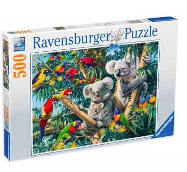 PUZZLE 500 PC KOALAS IN A TREE