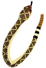 Wild Republic Plush Snake Big Head Western Diamondback (70")
