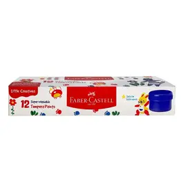 Faber-Castell Little Creatives Super Washable Tempera Paints 12 count