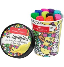 Faber-Castell Highlighters, 10 ct