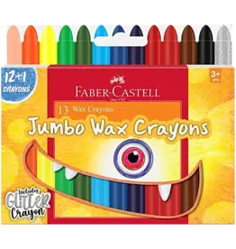 Faber-Castell Art Supplies Jumbo Wax Crayons (13)