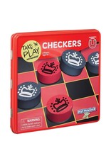 Playmonster Game Tin Checkers