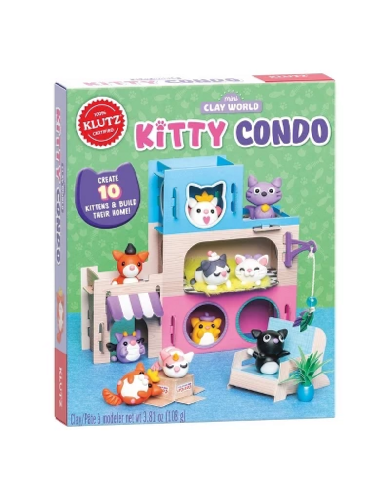 Klutz Klutz Mini Clay World Kitty Condo