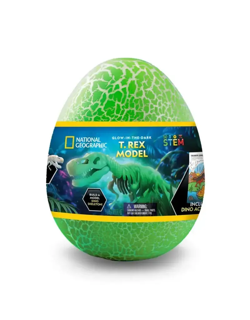 Blue Marble National Geographic Glow-in-the-Dark T. Rex Kit