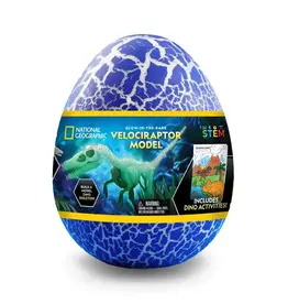 Blue Marble National Geographic Glow-in-the-Dark Velociraptor