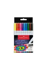 Faber-Castell Grip Boldpen Felt Tip Markers 10 Ct Set