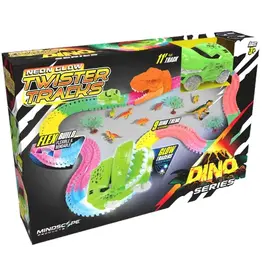 Mindscope Products Twister Tracks Dinosaur Track Set