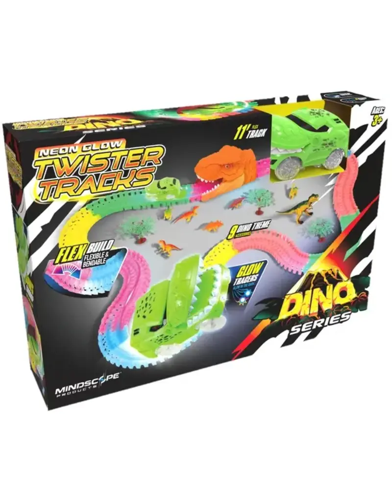Mindscope Products Twister Tracks Dinosaur Track Set