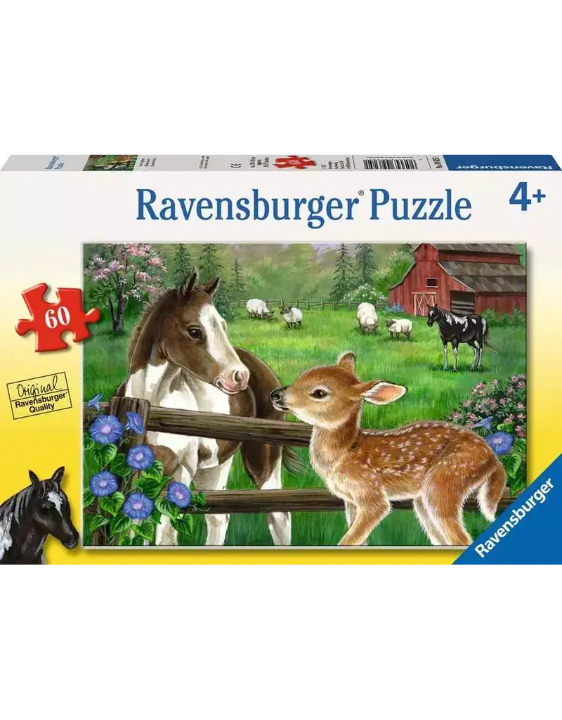 Ravensburger Children's puzzle 60 pieces - New Neighbors