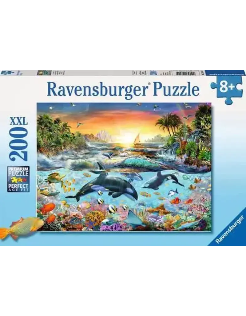 Ravensburger Puzzle XXL 200pc Orca Paradise