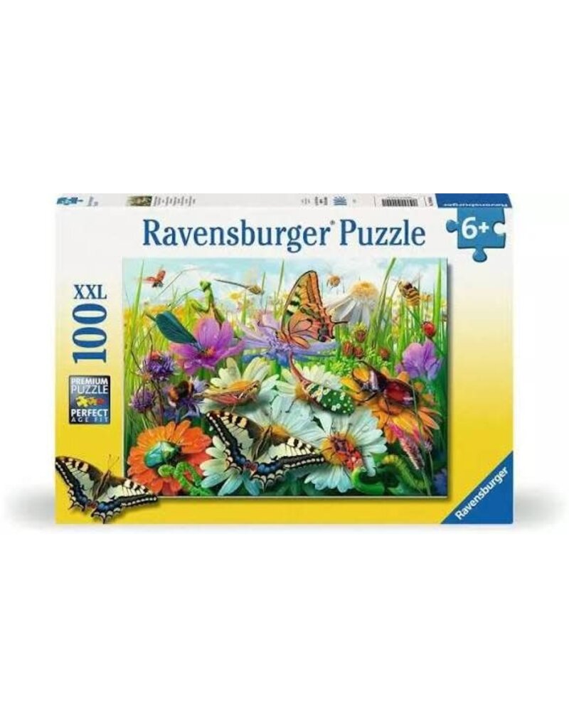 Ravensburger Puzzle 100pc XXL Wonderful World of Insects