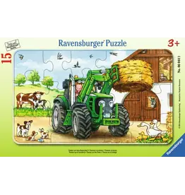 Ravensburger Tractor on the Farm Frame Puzzle