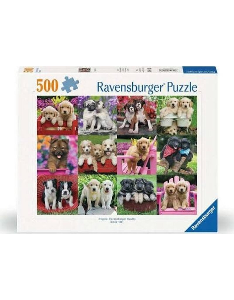 Ravensburger Puzzle 500pc Puppy Pals