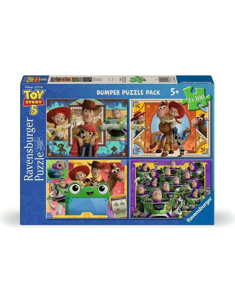 Ravensburger Puzzle 4x100 Bumper Puzzle Pack Toy Story