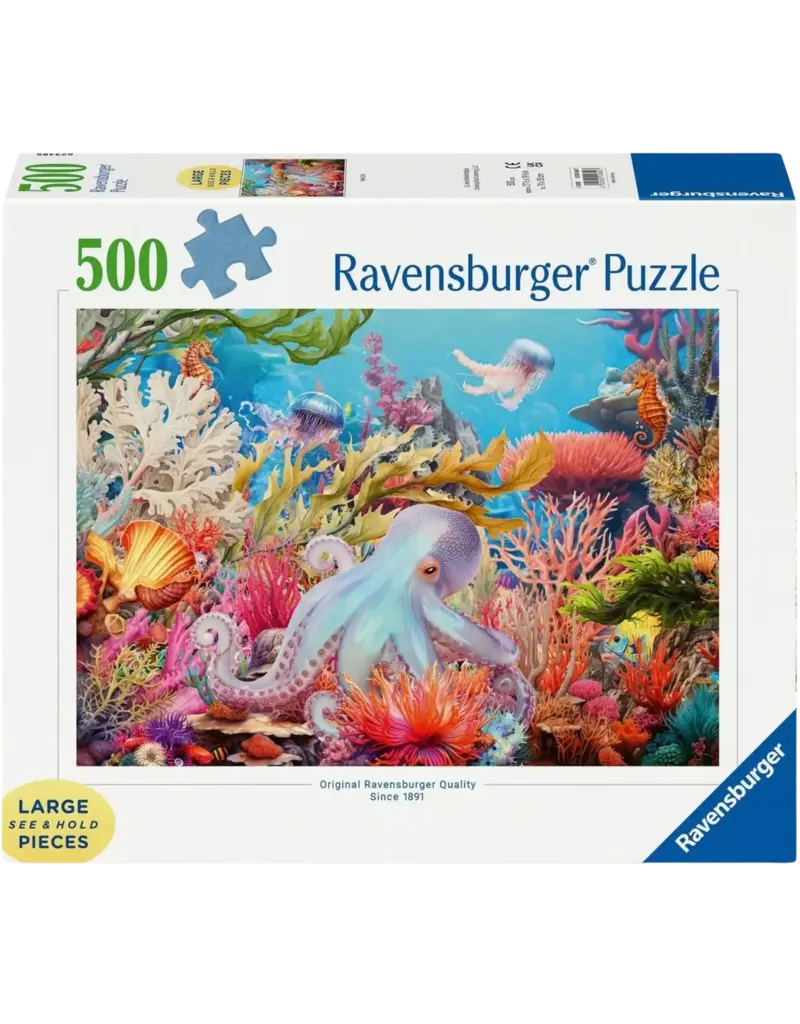 Ravensburger Puzle Reef Life 500pc