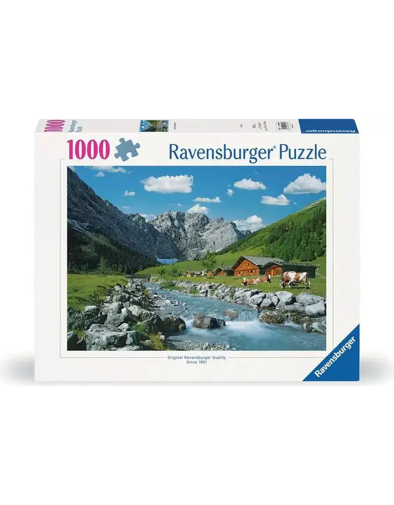 Ravensburger Adult puzzle 1000 pieces - Austrian Mountains