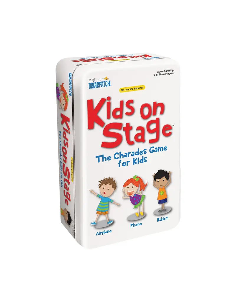 Briarpatch Kids on Stage Charades Game in a Tin
