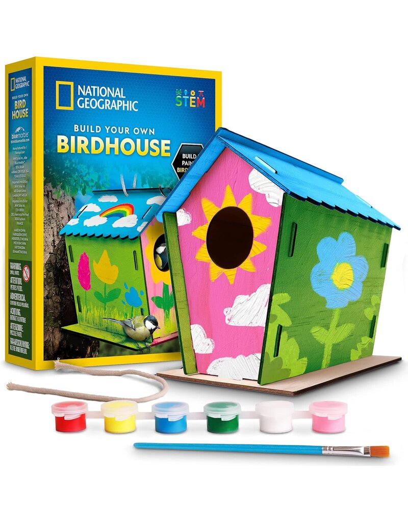 Blue Marble National Geographic Build Your Own Birdhouse
