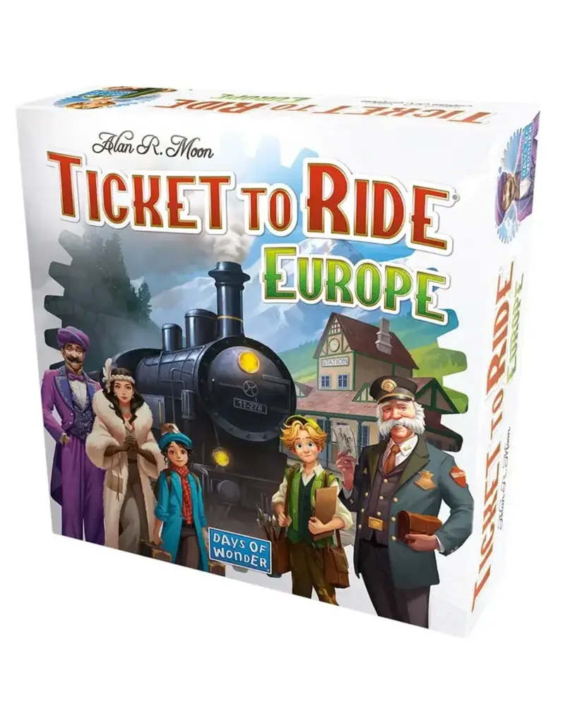 Asmodee Game Ticket to Ride Europe