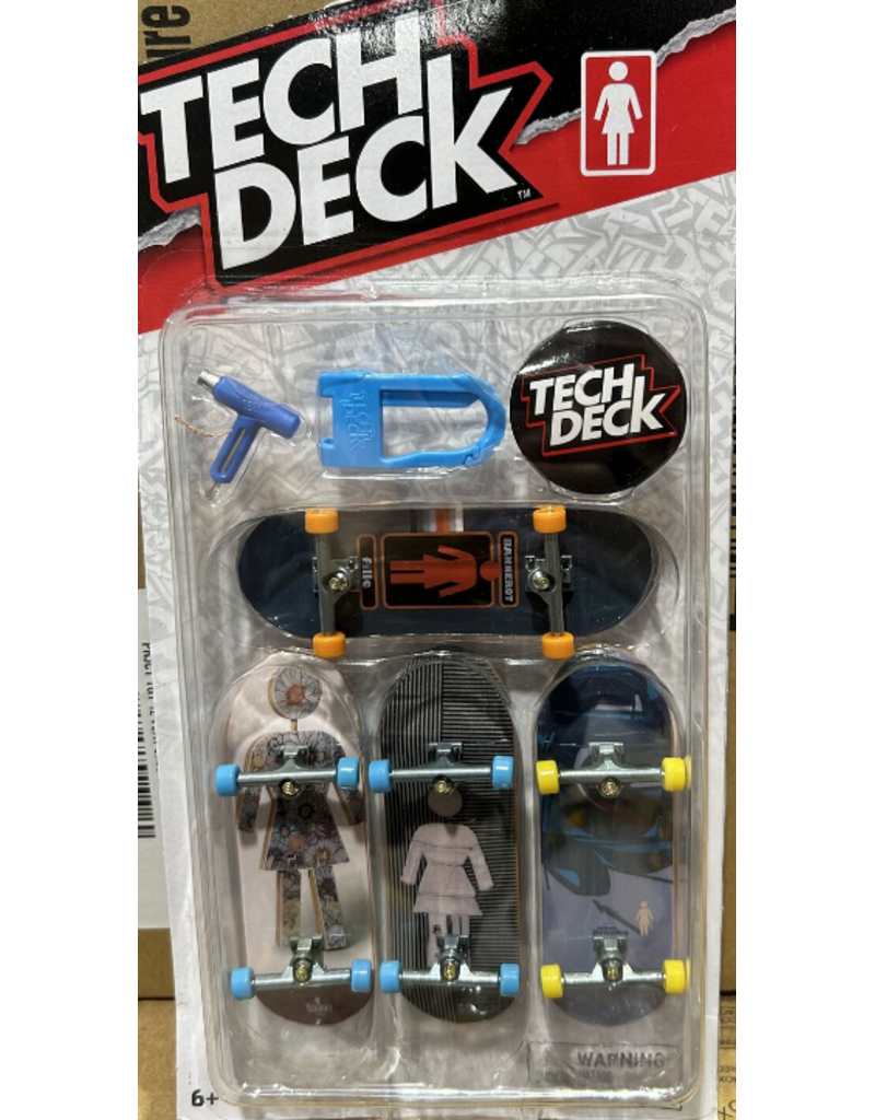 techdeck Tech Deck Ultra DLX Fingerboard (4 Pack) - Girl Skateboard
