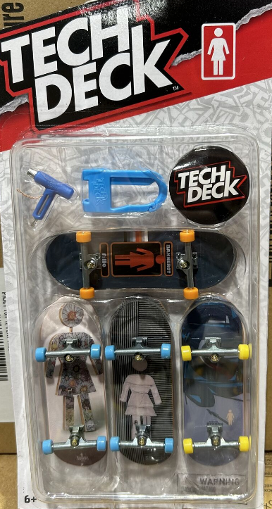 Tech Deck Ultra DLX Fingerboard (4 Pack) - Girl Skateboard