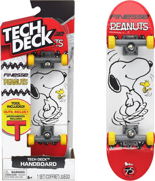 Snoopy Tech Deck Handboard