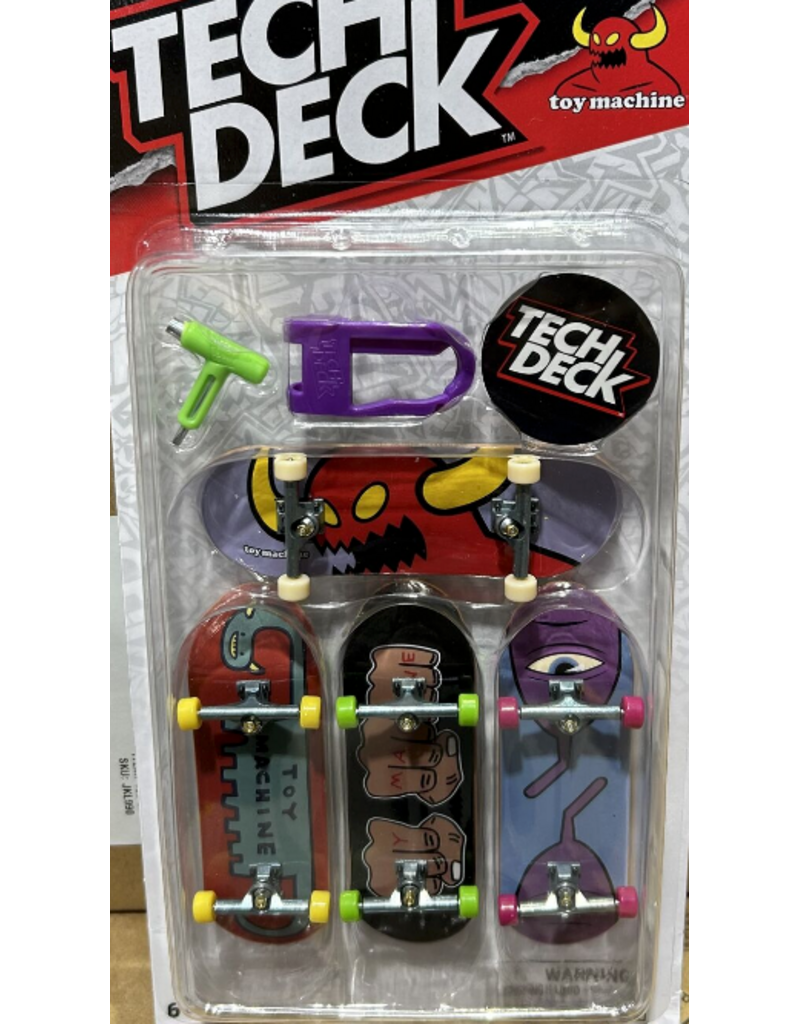 techdeck Tech Deck Ultra DLX Fingerboard (4 Pack) - Toy Machine