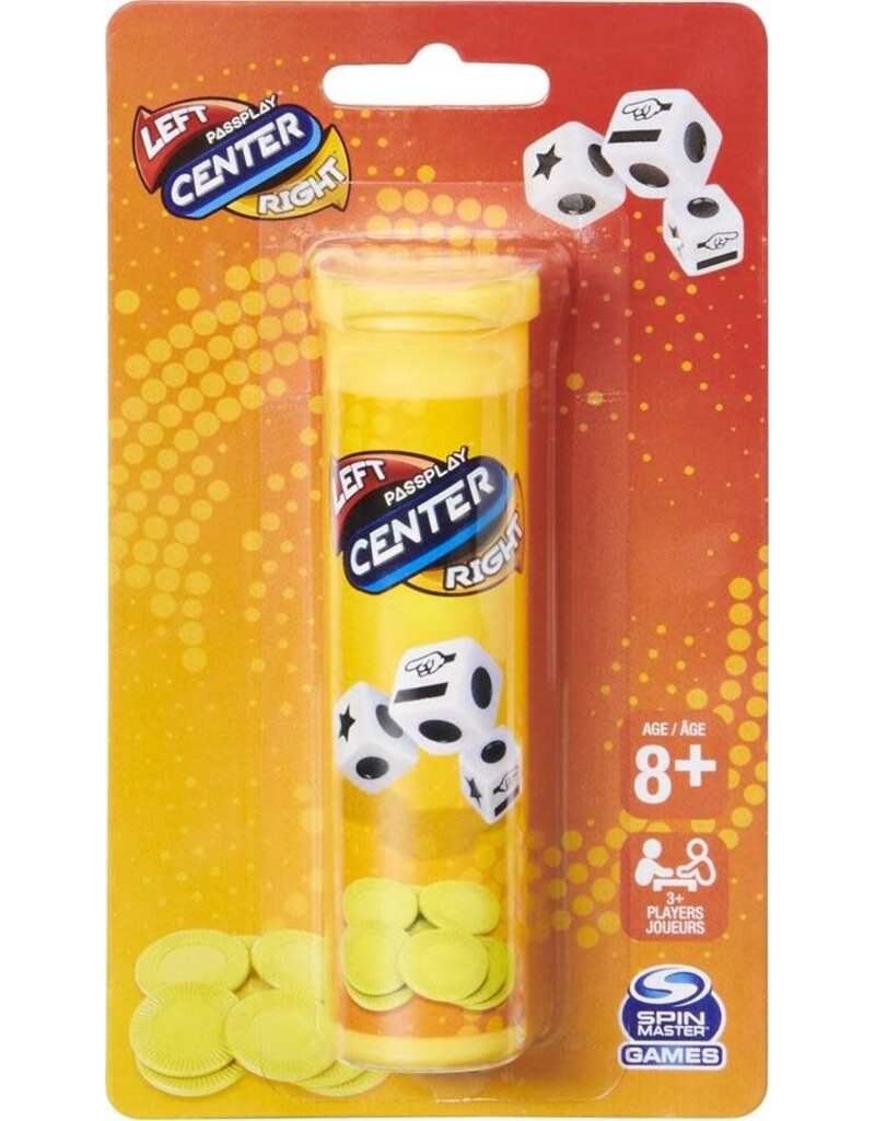 Spin Master Left Center Right Dice Game
