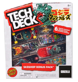techdeck Tech Deck - Godzilla Sk8shop Bonus Pack