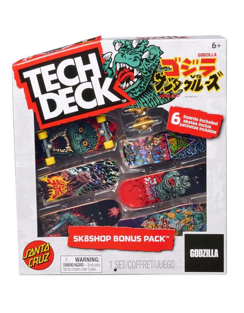 techdeck Tech Deck - Godzilla Sk8shop Bonus Pack