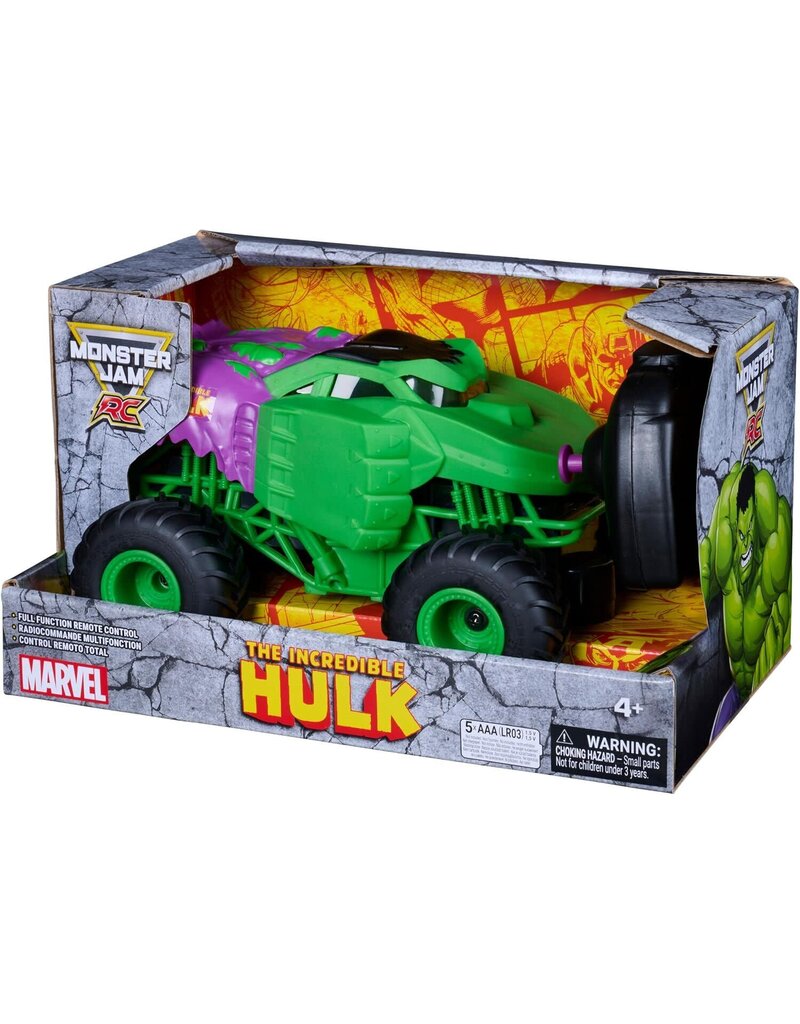 Spin Master Monster Jam Marvel the Hulk RC Car