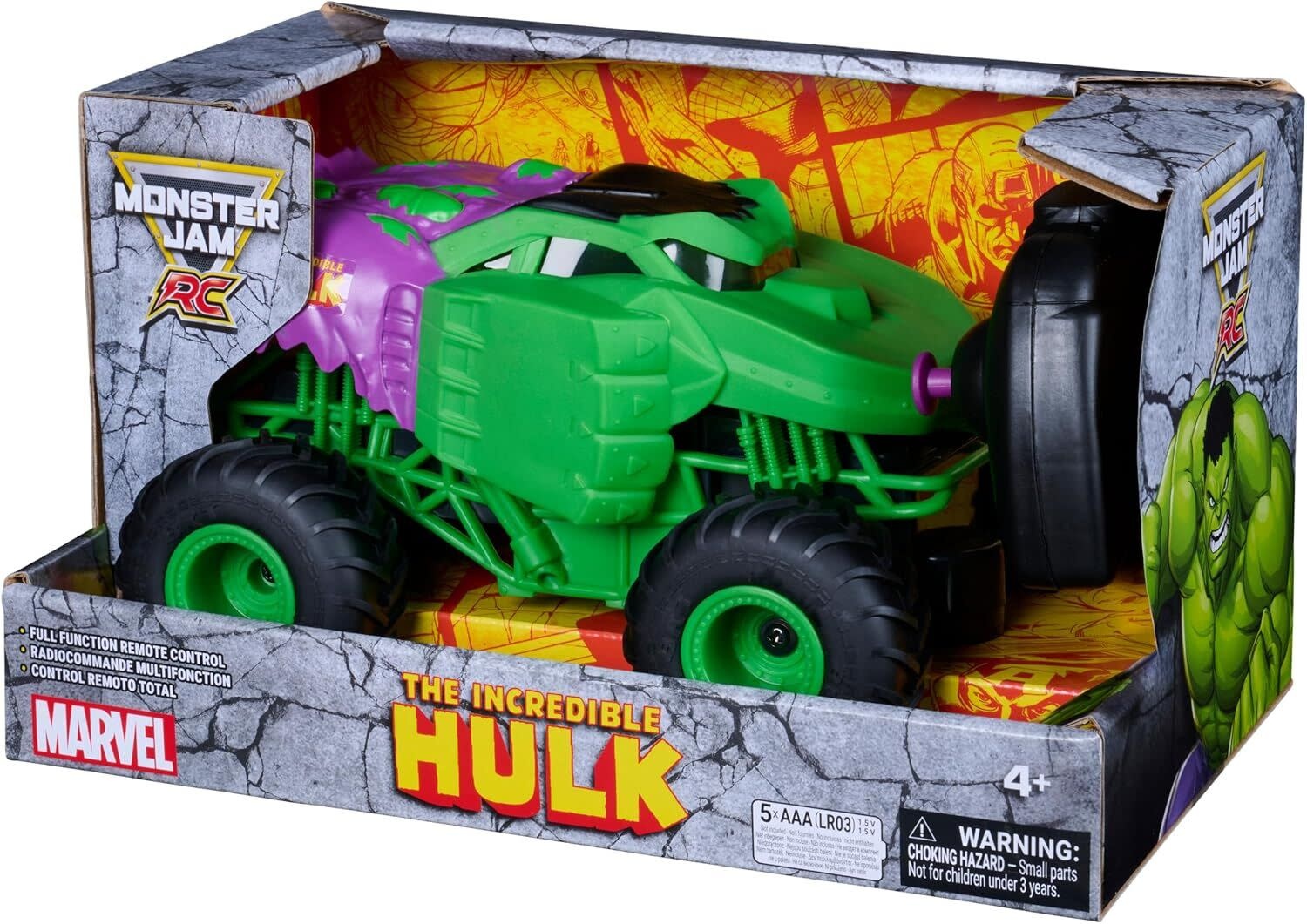 Monster Jam Marvel the Hulk RC Car