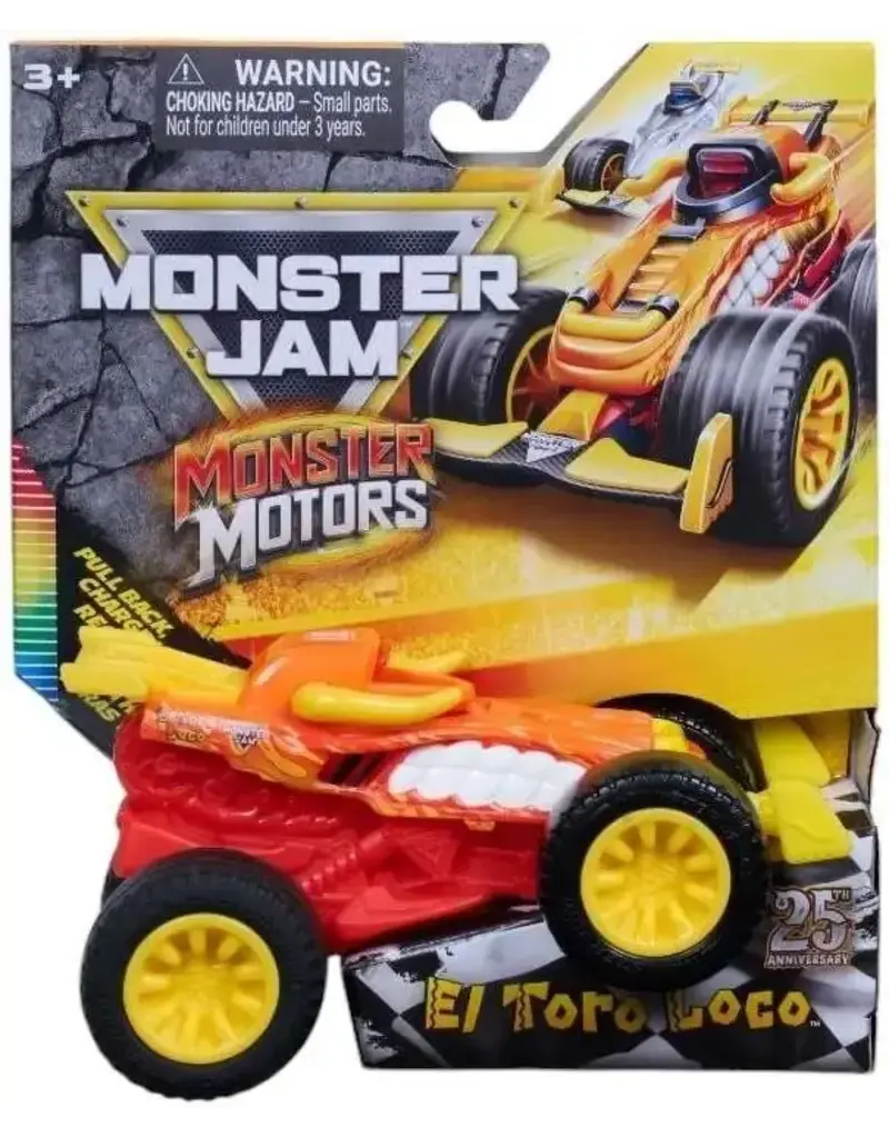 Spin Master Monster Jam Monster Motors Rev Up - El Toro Loco