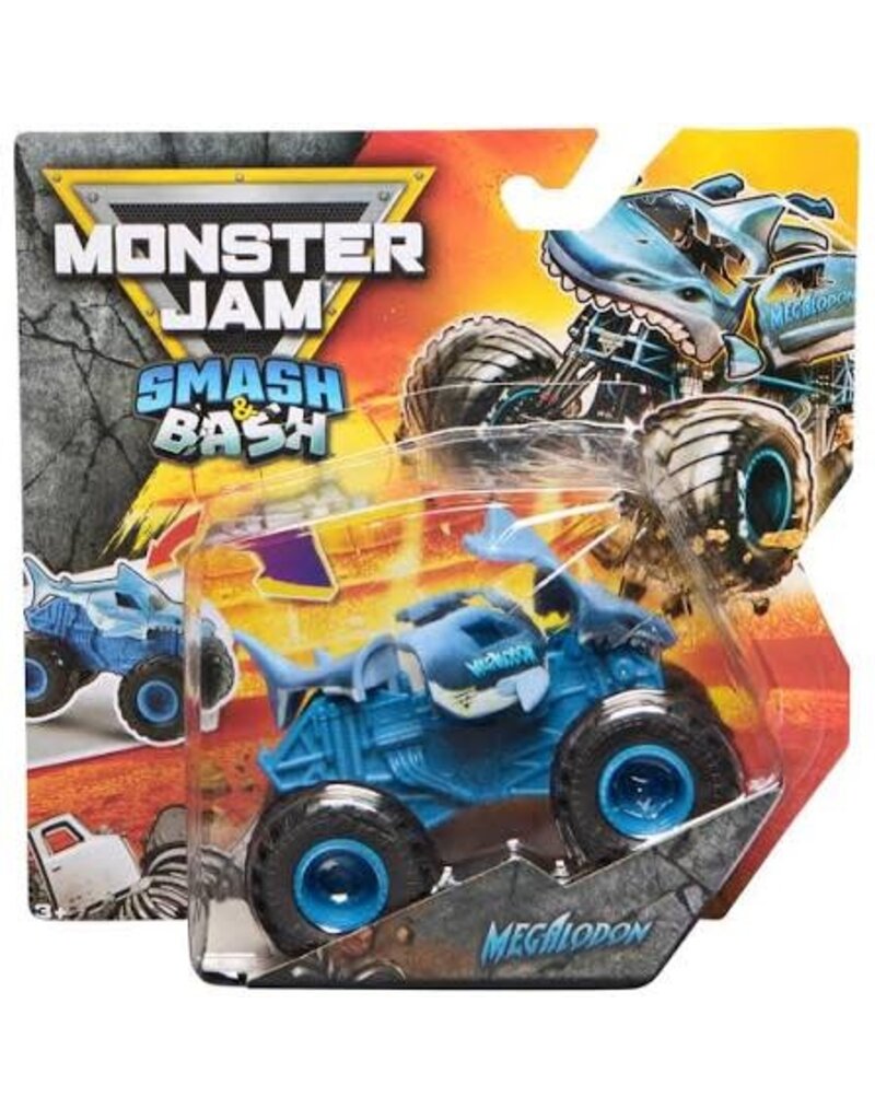 monster jam Monster Jam Smash and Bash Truck - Megalodon
