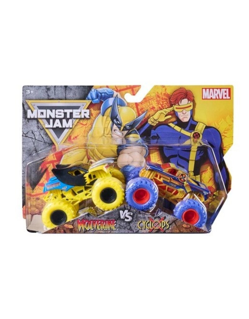 monster jam Monster Jam Marvel Trucks Wolverine vs Cyclops