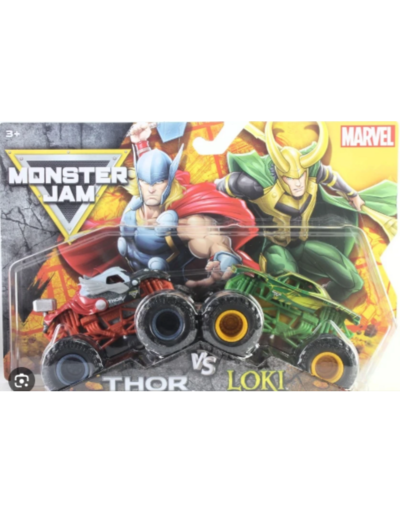 monster jam Monster Jam Marvel Trucks Thor vs Loki
