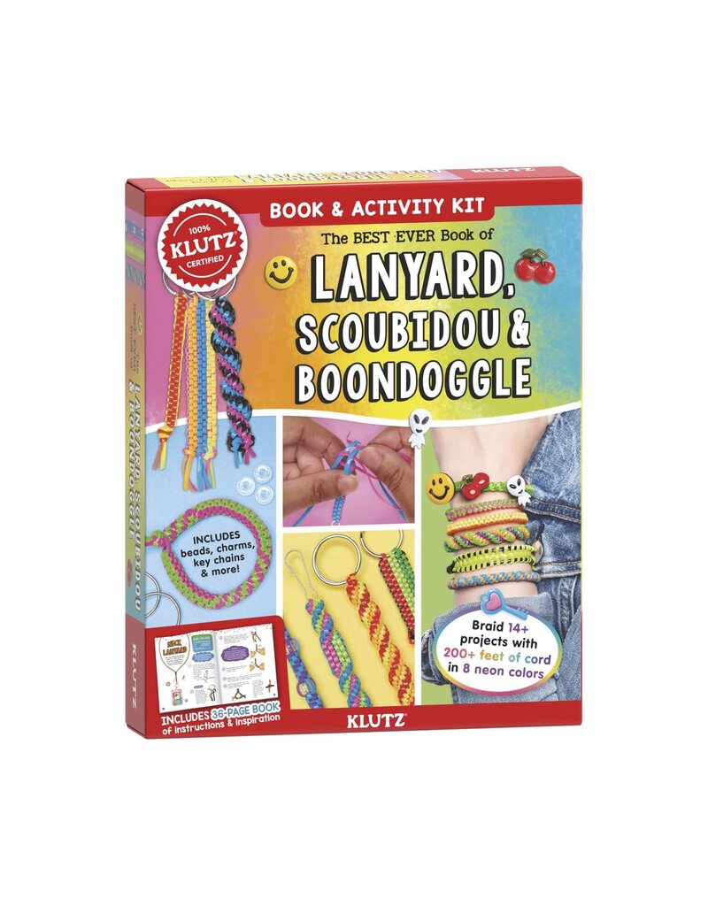 Klutz Klutz The Best Ever Book of Lanyard, Scoubidou & Boondoggle