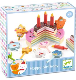 DJECO Djeco Happy Birthday Wooden Play Set