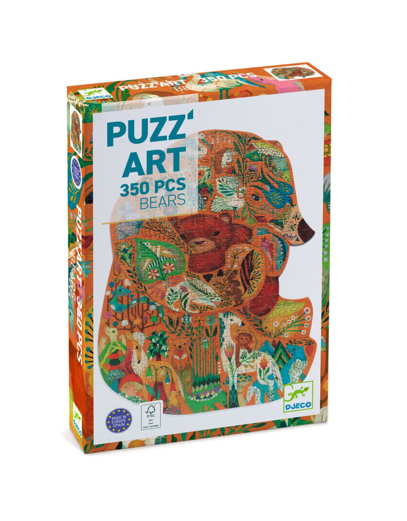 DJECO Bear Puzz' Art Puzzle (350 Pieces)