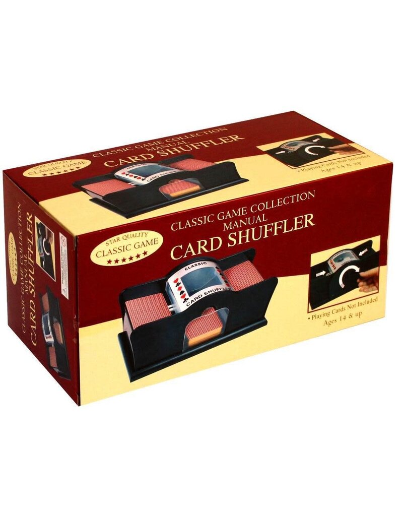 University Games Manual Card Shuffler