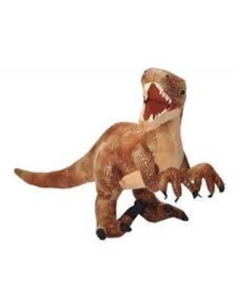Wild Republic Plush Dinosauria Velociraptor (17")