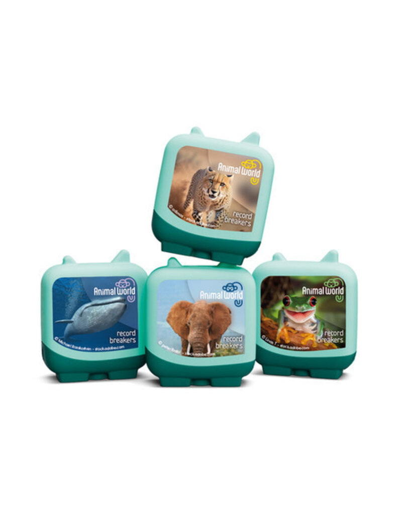 tonies Animal World Record Breakers Pocket Tonies 4 Pack
