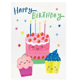 Playhouse Happy Bithday Kawaii Card