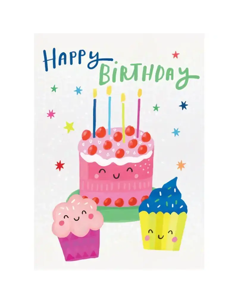 Playhouse Happy Bithday Kawaii Card