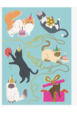 Playhouse Children's Birthday Card - Birthday Cat